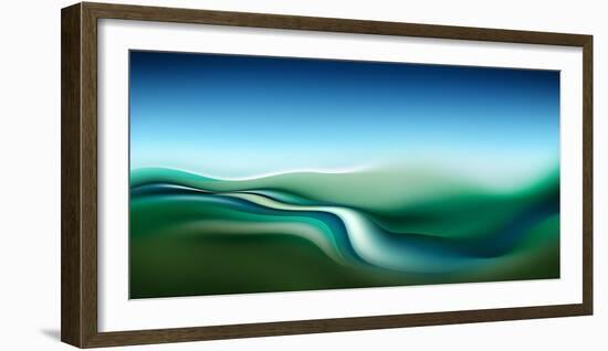 Abstract Natural Background-Zffoto-Framed Photographic Print