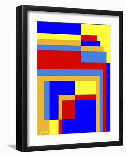 Abstract No.6-Diana Ong-Framed Giclee Print