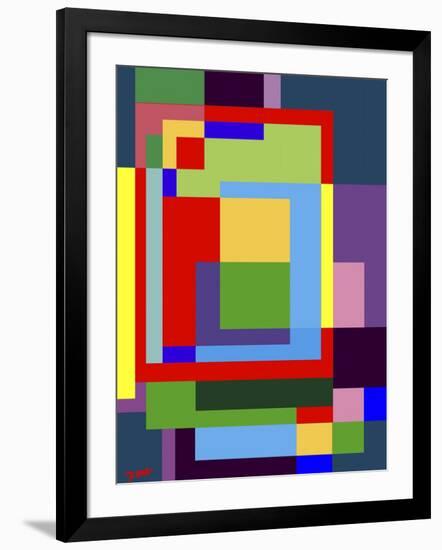 Abstract No.7-Diana Ong-Framed Giclee Print