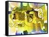 Abstract Nov 3-Ata Alishahi-Framed Stretched Canvas