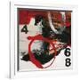 Abstract Numbers-Natasha Barnes-Framed Art Print