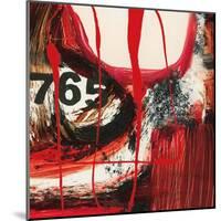 Abstract Numerals-Natasha Barnes-Mounted Art Print