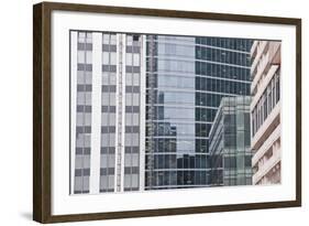 Abstract of Buildings in the La Defense District, Paris, France, Europe-Julian Elliott-Framed Photographic Print