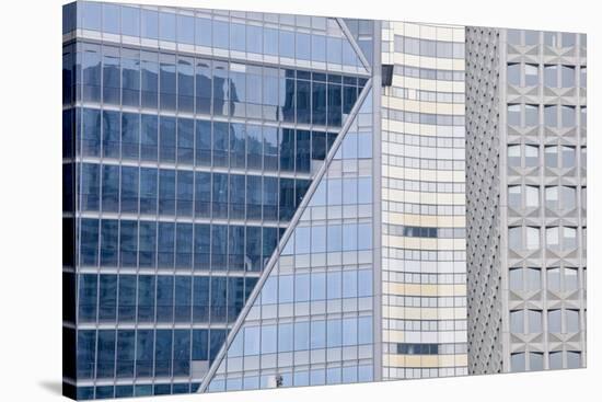 Abstract of Buildings in the La Defense District, Paris, France, Europe-Julian Elliott-Stretched Canvas