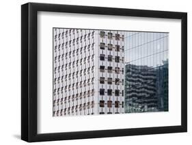 Abstract of Buildings in the La Defense District, Paris, France, Europe-Julian Elliott-Framed Photographic Print