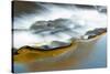 Abstract of cascade in mountain stream, Cumbria, England-Wayne Hutchinson-Stretched Canvas