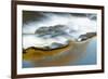 Abstract of cascade in mountain stream, Cumbria, England-Wayne Hutchinson-Framed Photographic Print