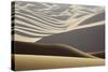 Abstract of desert shapes, Badain Jaran Desert, Inner Mongolia, China-Ellen Anon-Stretched Canvas