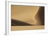 Abstract of desert shapes, Badain Jaran Desert, Inner Mongolia, China-Ellen Anon-Framed Photographic Print