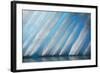 Abstract of Ice Formation on Melchior Islands, Antarctic Peninsula, Antarctica-null-Framed Photographic Print