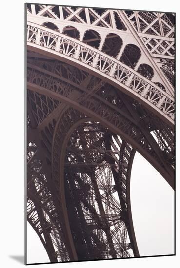 Abstract of the Eiffel Tower in Paris, France, Europe-Julian Elliott-Mounted Photographic Print