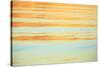 Abstract of water ripples in orange and blue.-Stuart Westmorland-Stretched Canvas