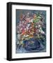 Abstract Oil Sgraffitopainting-null-Framed Art Print