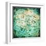 Abstract Old Background With Grunge Texture-iulias-Framed Art Print