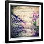 Abstract Old Background With Grunge Texture-iulias-Framed Art Print