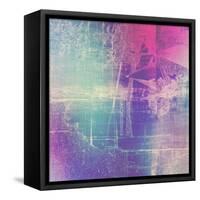 Abstract Old Background with Grunge Texture-iulias-Framed Stretched Canvas