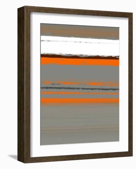 Abstract Orange 2-NaxArt-Framed Art Print