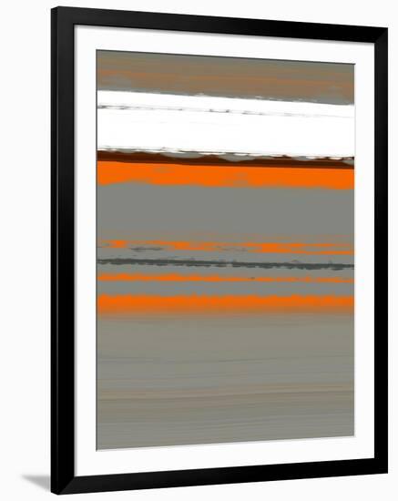 Abstract Orange 2-NaxArt-Framed Art Print