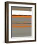 Abstract Orange 2-NaxArt-Framed Art Print