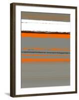 Abstract Orange 2-NaxArt-Framed Art Print