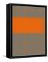 Abstract Orange 3-NaxArt-Framed Stretched Canvas