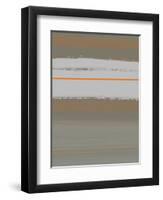 Abstract Orange 4-NaxArt-Framed Art Print