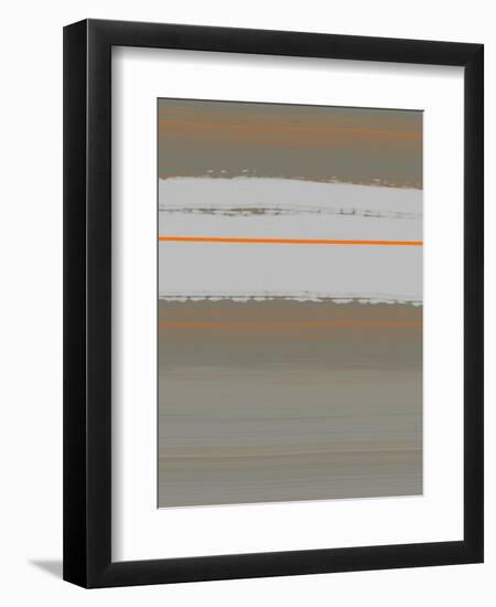 Abstract Orange 4-NaxArt-Framed Art Print