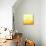 Abstract Orange And Yellow With Stars-adamson-Mounted Art Print displayed on a wall