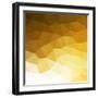 Abstract Orange Colorful Geometric Background-Click Bestsellers-Framed Art Print