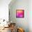 Abstract Orange Pink Background with Shining White Lines and Frame-marinini-Framed Stretched Canvas displayed on a wall