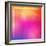 Abstract Orange Pink Background with Shining White Lines and Frame-marinini-Framed Art Print