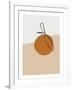 Abstract Orange.-Elvina Kiiamova-Framed Photographic Print