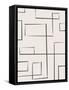 Abstract Organic Line Art 4-null-Framed Stretched Canvas