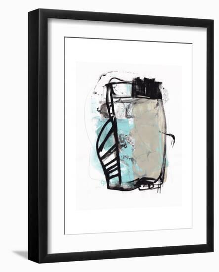 Abstract Painting 140422-1-Jaime Derringer-Framed Premium Giclee Print