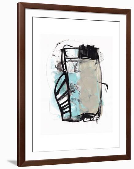 Abstract Painting 140422-1-Jaime Derringer-Framed Giclee Print