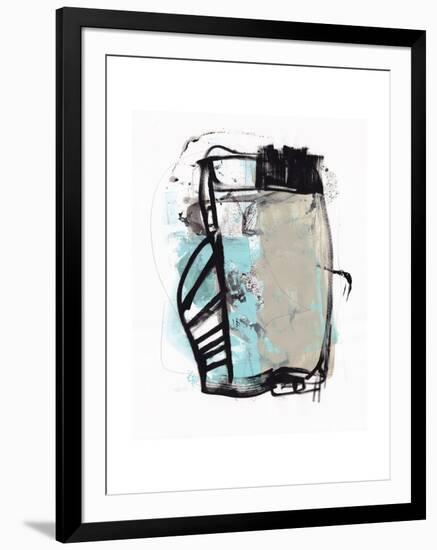 Abstract Painting 140422-1-Jaime Derringer-Framed Giclee Print