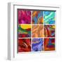 Abstract Painting Background Design Set-Igor Zakowski-Framed Art Print