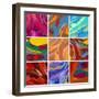 Abstract Painting Background Design Set-Igor Zakowski-Framed Art Print