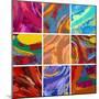 Abstract Painting Background Design Set-Igor Zakowski-Mounted Art Print