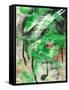 Abstract Painting Background With Expressive Brush Strokes-run4it-Framed Stretched Canvas