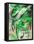 Abstract Painting Background With Expressive Brush Strokes-run4it-Framed Stretched Canvas