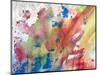 Abstract Painting Background-run4it-Mounted Art Print