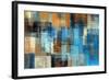 Abstract Painting. Colored Grunge Background-Husjak-Framed Art Print