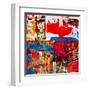 Abstract Painting, Digital Collage-Andriy Zholudyev-Framed Art Print