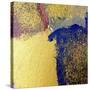 Abstract Painting. Gold Texture with Acrylic. Hand Painted Background-Lyuart-Stretched Canvas