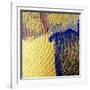 Abstract Painting. Gold Texture with Acrylic. Hand Painted Background-Lyuart-Framed Art Print