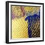 Abstract Painting. Gold Texture with Acrylic. Hand Painted Background-Lyuart-Framed Art Print