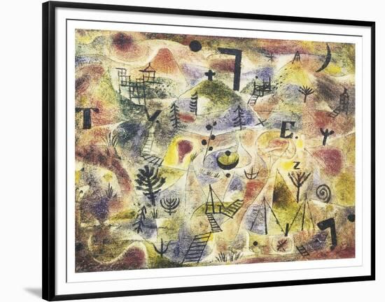 Abstract Painting-Paul Klee-Framed Art Print