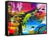 Abstract Painting-Andriy Zholudyev-Framed Stretched Canvas