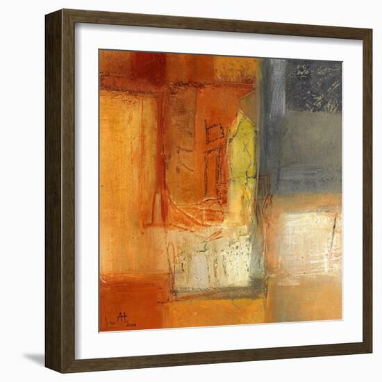 Abstract Painting-Anette Hansen-Framed Art Print